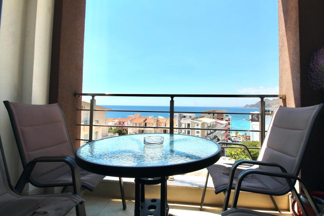 1Bd Sea View Apts Veliki Pjesak "Hajrudin" Dobra Voda Ngoại thất bức ảnh