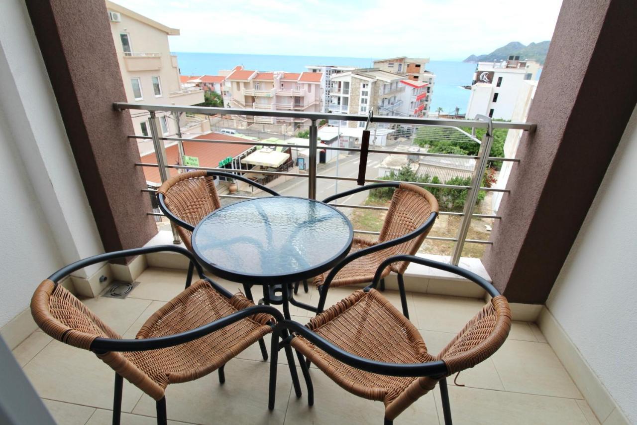 1Bd Sea View Apts Veliki Pjesak "Hajrudin" Dobra Voda Ngoại thất bức ảnh